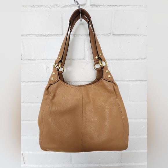 Coach Camel Hobo bag and matching wallet - Picture 9 of 14